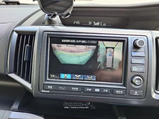 【全周囲カメラ】真上から車を見たようにモニターで確認ができる。是非実際の車で体感してみてください。 ホンダ ステップワゴン