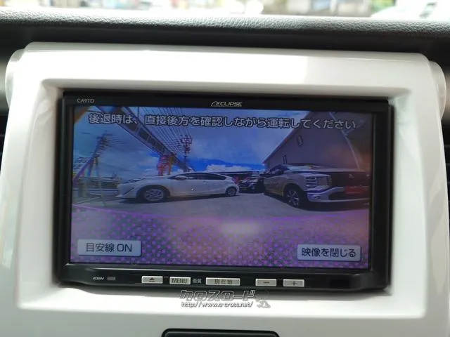 バックカメラ装着済!死角になりやすい後方もとても見やすいです☆車庫入れに自信がない方や縦列駐車が苦手な方にも、オススメな機能です!安心度もアップ! マツダ フレアクロスオーバー