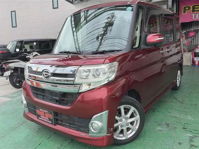 ナビ搭載!迷う道も知らない道も安心して走れます! 盗難防止システム ABS ESC CD USB Bluetooth ダイハツ タント