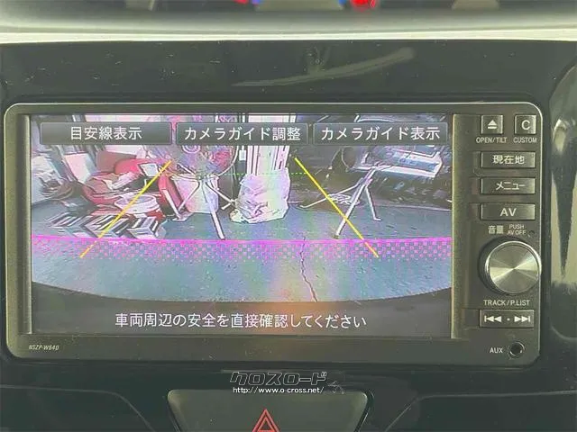 バックカメラ装備。駐車が苦手な方には欠かせません。 ダイハツ タント