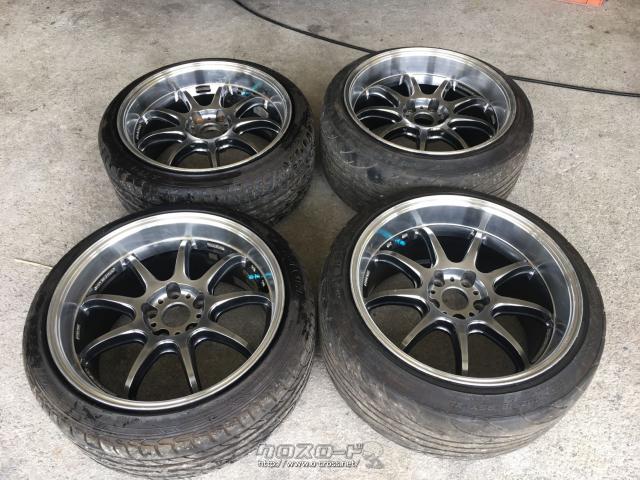 ホイール・タイヤ・WORK エモーション D9R 18インチ・ご成約・YONAMINE 