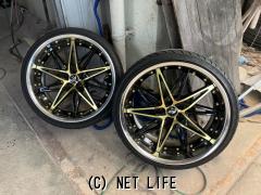 20インチ　ワークシュバート深リム ホイール・タイヤ・WORK シュバート SG1 20インチ 深リム・ご