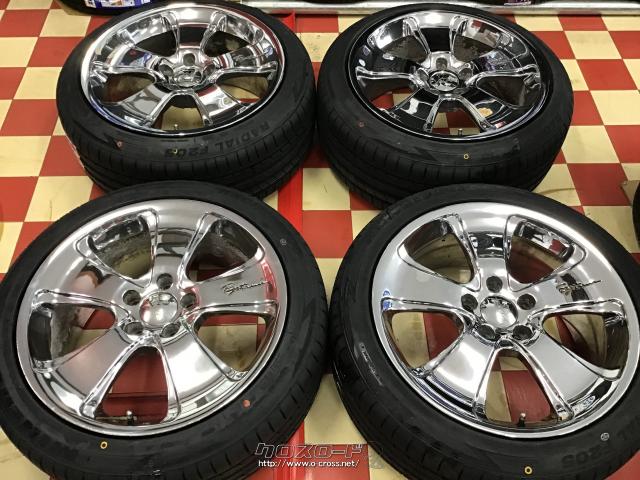 ホイール・タイヤ・18インチヴォルテックメッキホイール4本Set新品