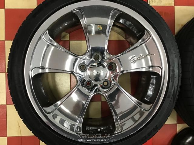 ホイール・タイヤ・18インチヴォルテックメッキホイール4本Set新品