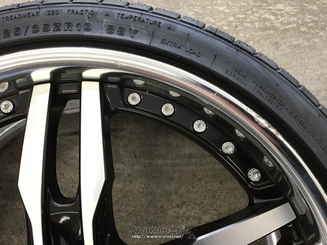 ホイール・タイヤ・【在庫処分特価】19インチ中古シャレンXF-55 4本set 