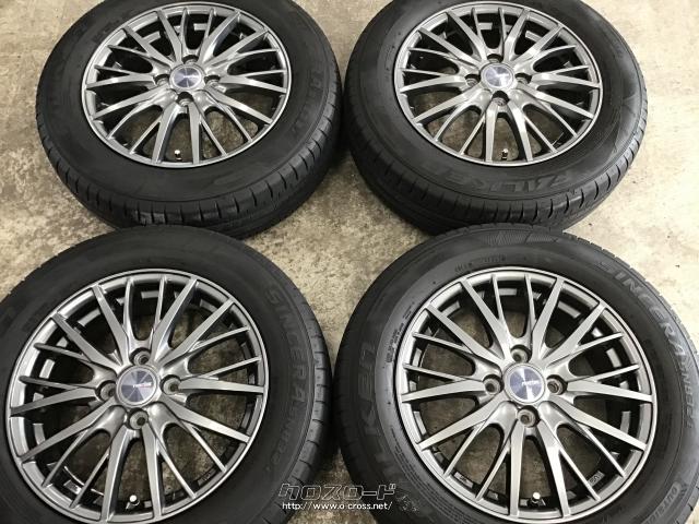 ホイール・タイヤ・15インチWedsラブリオンRM01 4本SET国産中古7部