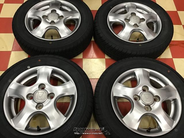 ホイール・タイヤ・13インチホンダバモス純正アルミ4本Set国産新品