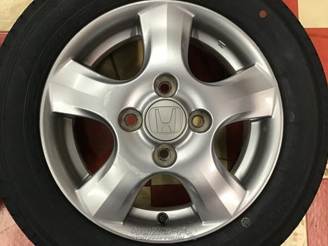 ホイール・タイヤ・13インチホンダバモス純正アルミ4本Set国産新品