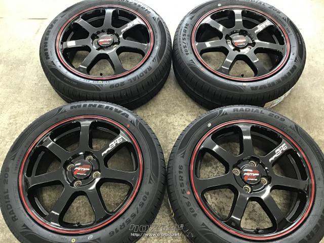 ホイール・タイヤ・16インチ中古RMP RACING R07 4本SET新品タイヤ J79