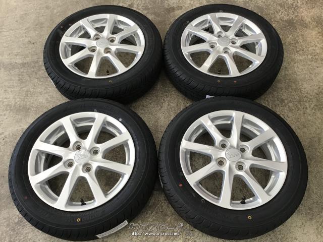 ホイール・タイヤ・14インチ中古ダイハツ純正アルミ4本set新品国産