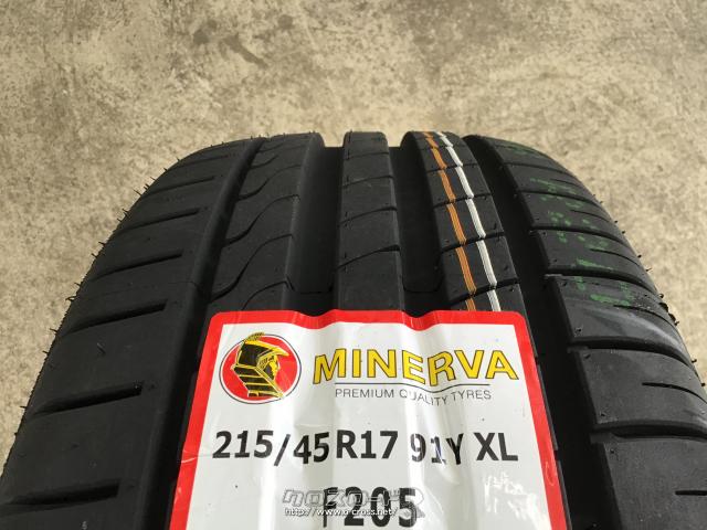 ホイール・タイヤ・17インチ中古ステルスレーシングK35 4本SET新品