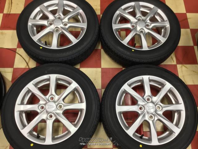 ホイール・タイヤ・14インチダイハツムーヴ純正アルミ4本SET新品国産低