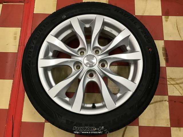 ホイール・タイヤ・16インチ中古スイフトスポーツ純正アルミ4本set新品