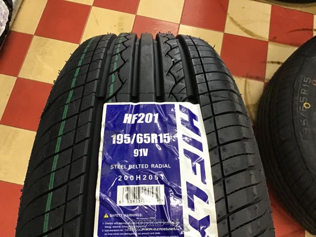 ホイール・タイヤ・15インチ中古50プリウス純正アルミ4本SET新品タイヤ 