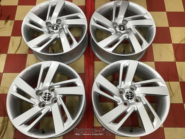 トヨタ ライズ 純正アルミ4本セット 純正ナット付属 ホイール・16インチ【美品】トヨタライズ純正アルミ4本SET新品黒ナット