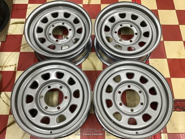 ホイール・16インチ中古デイトナホイール4本SETセンターキャップ付き 