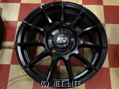 ホイール・16インチ中古OZ MSW85セミグロスブラック4本SET J62・ご成約