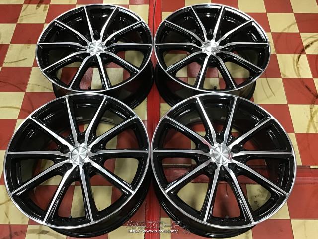 ホイール・18インチ中古美品エコフォルムCRS15 4本set J63・ご成約