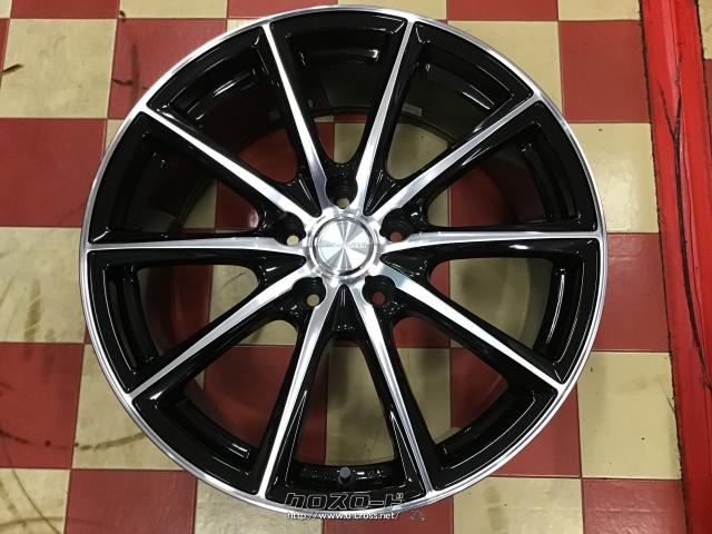 ホイール・18インチ中古美品エコフォルムCRS15 4本set J63・ご成約