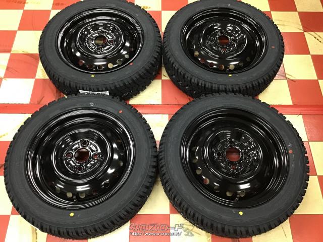 ホイール・タイヤ・14インチ中古ウェイク純正スチール4本set新品国産 