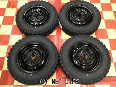 ホイール・タイヤ 12インチ中古エブリィ純正スチール4本set新品国産タイヤ K31