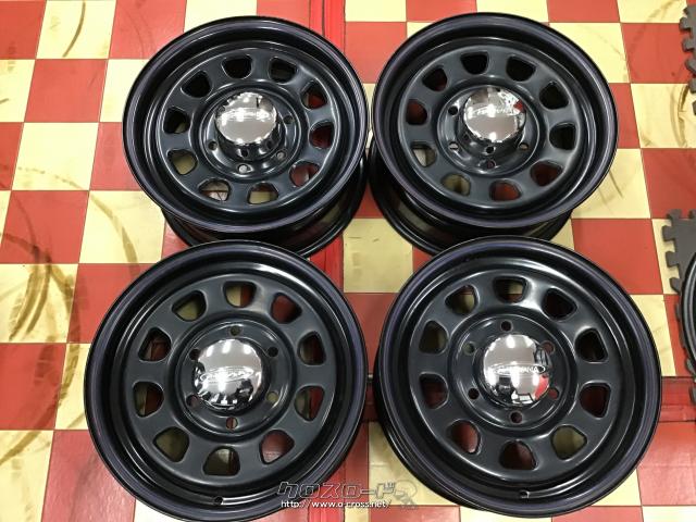 ホイール・15インチ中古デイトナ4本set J77・ご成約・ホイールガレージ 