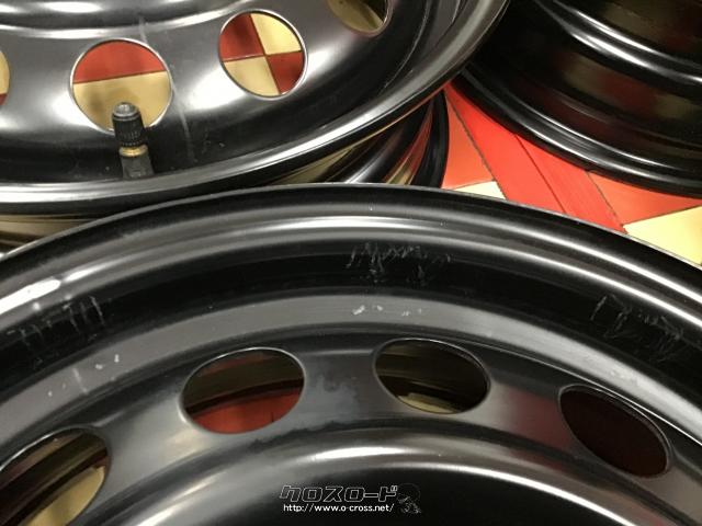 ホイール・【新車外し】15インチ中古ヴィッツ純正スチール4本set j38