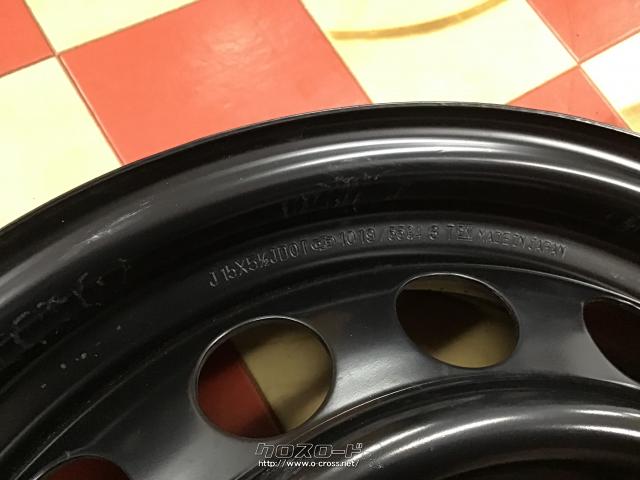 ホイール・【新車外し】15インチ中古ヴィッツ純正スチール4本set j38