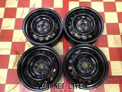 ホイール・【新車外し】15インチ中古ヴィッツ純正スチール4本set j38