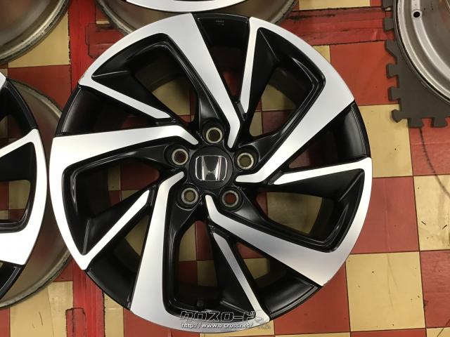 ホイール・18インチ中古ヴェゼル純正アルミ4本set J40・ご成約 