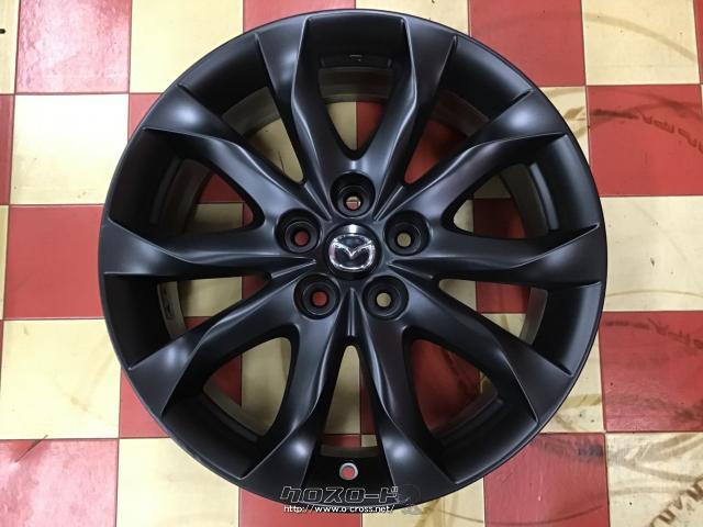 ホイール・18インチ中古(自家塗装品)アクセラ純正アルミ4本set J34・ご 
