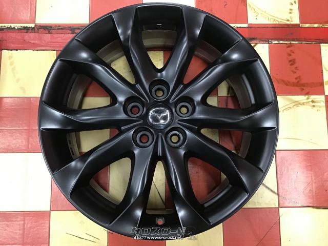 ホイール・18インチ中古(自家塗装品)アクセラ純正アルミ4本set J34・ご 