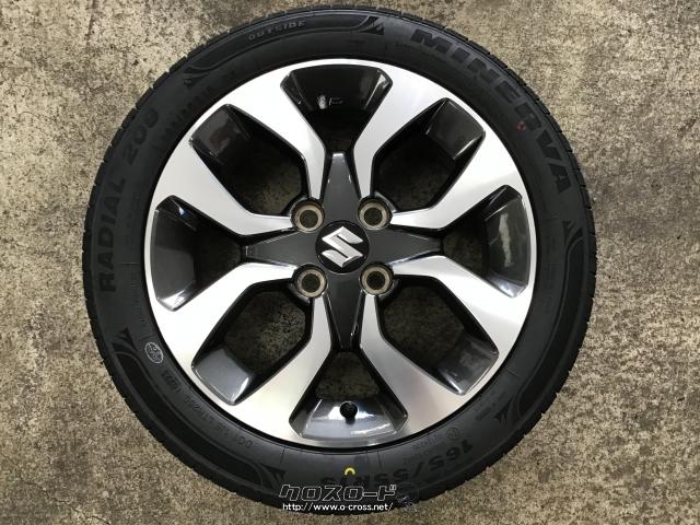 ホイール・タイヤ 15インチ中古ソリオバンディット純正アルミ4本set新品タイヤ K31