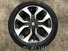 ホイール・タイヤ 15インチ中古ソリオバンディット純正アルミ4本set新品タイヤ　K31