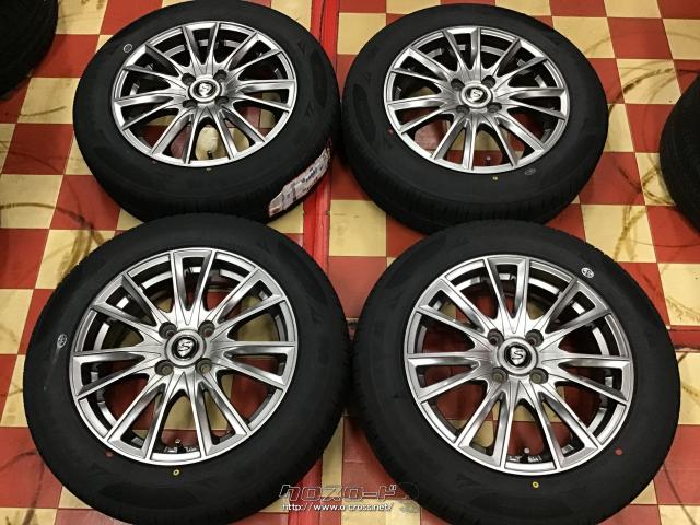 ホイール・タイヤ 15インチ中古ストレンジャーV-07 4本set新品タイヤ J61