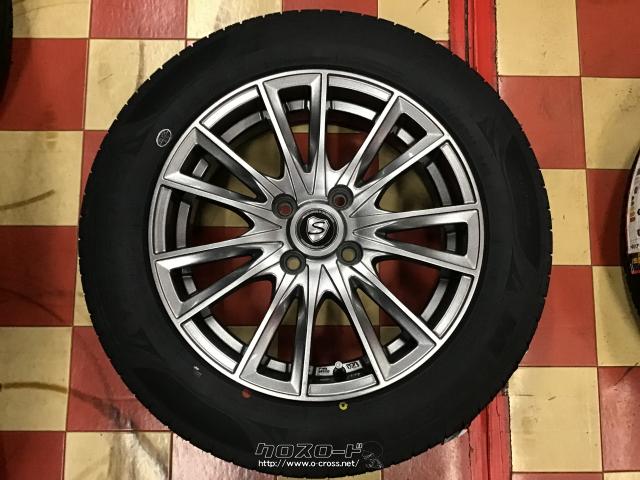 ホイール・タイヤ 15インチ中古ストレンジャーV-07 4本set新品タイヤ J61