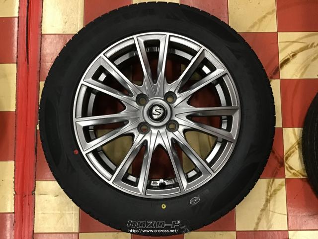 ホイール・タイヤ 15インチ中古ストレンジャーV-07 4本set新品タイヤ J61