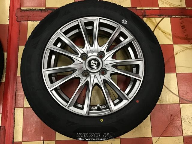 ホイール・タイヤ 15インチ中古ストレンジャーV-07 4本set新品タイヤ J61