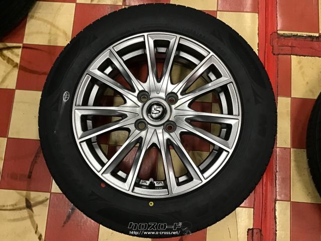 ホイール・タイヤ 15インチ中古ストレンジャーV-07 4本set新品タイヤ J61