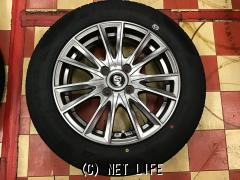 ホイール・タイヤ 15インチ中古ストレンジャーV-07　4本set新品タイヤ　J61