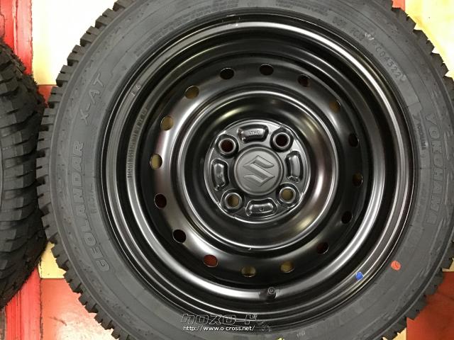 ホイール・タイヤ・14インチ未使用品スペーシア純正スチール4本set国産