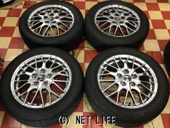 ホイール・タイヤ・16インチ中古BBSヴォクシー純正アルミ4本set中古