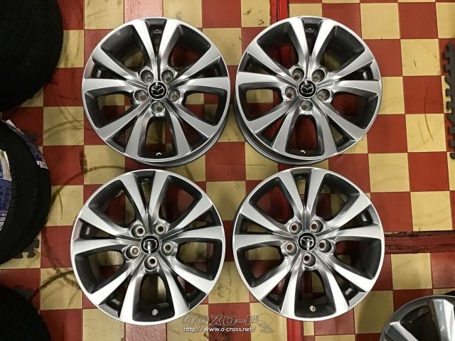 ホイール・18インチ中古CX-30純正アルミ4本set j44・ご成約・ホイール 