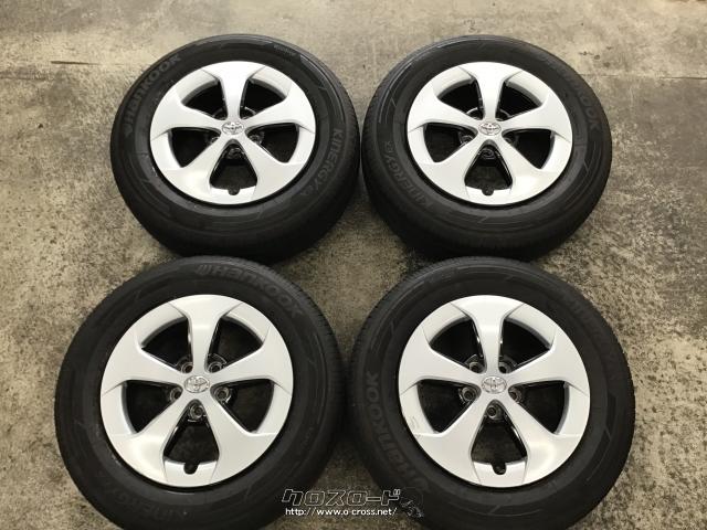 ホイール・タイヤ・15インチ中古30プリウス純正アルミ4本SET中古タイヤ
