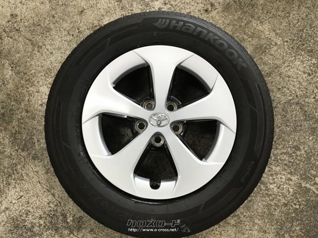 ホイール・タイヤ・15インチ中古30プリウス純正アルミ4本SET中古タイヤ 