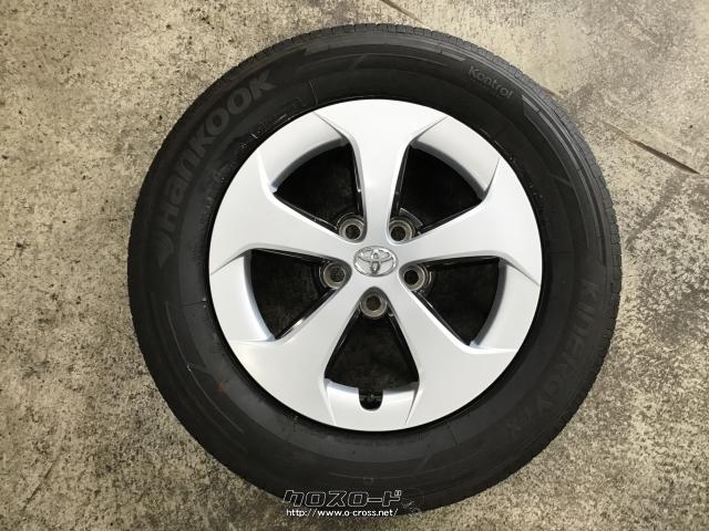ホイール・タイヤ・15インチ中古30プリウス純正アルミ4本SET中古タイヤ