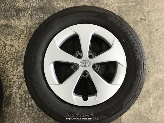 ホイール・タイヤ・15インチ中古30プリウス純正アルミ4本SET中古タイヤ 
