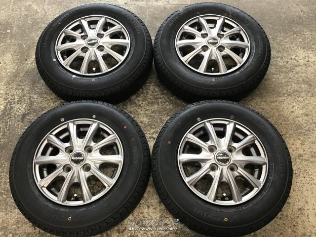 ホイール・タイヤ・12インチ中古ヴァーレンWO2 4本set新品国産タイヤ