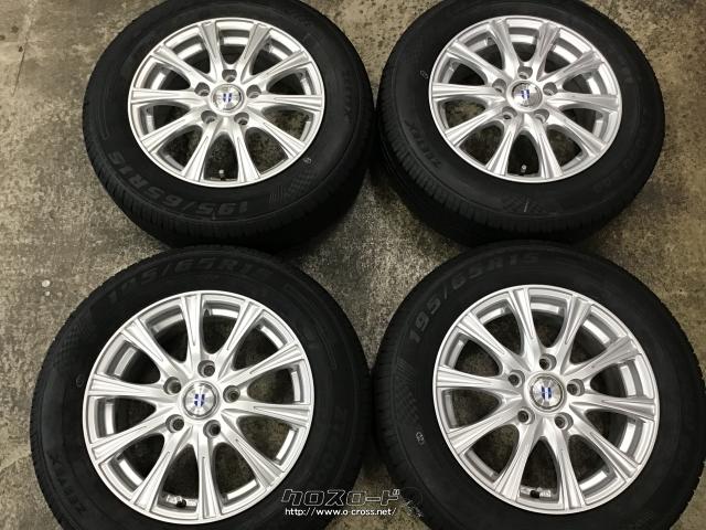 ホイール・タイヤ・15インチ中古WedsネクスタII 4本set新品タイヤ・ご 