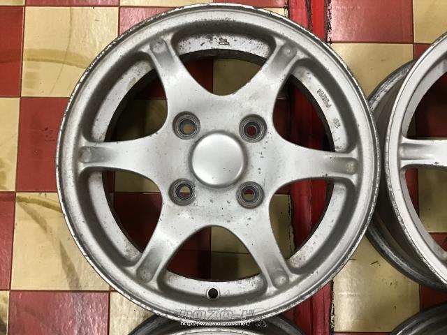 ホイール・14インチ中古カプチーノ後期純正軽量アルミ4本set K49・ご
